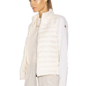 Moncler Cardigan Tricot White S